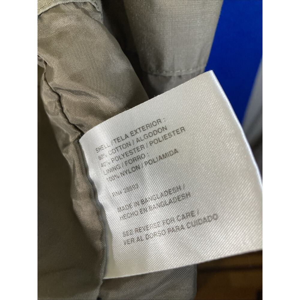 Vintage Members Only Mariner Jacket Mens Large Tan Beige Windbreaker Zip Up NWOT - Picture 6 of 16